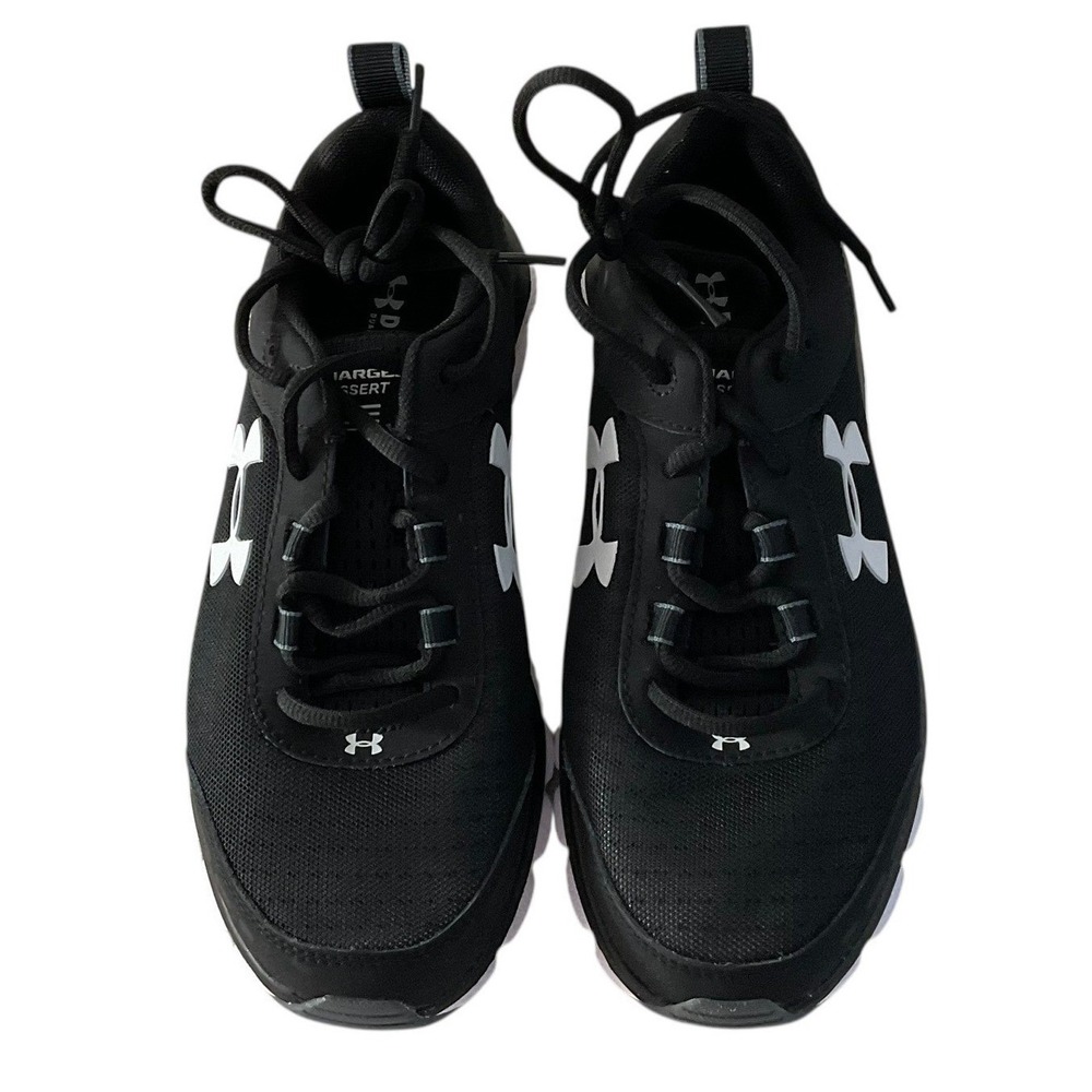 Under Armour Charged‎ Assert 8 Black White Running Shoes 3022645-001 Womens 7.5